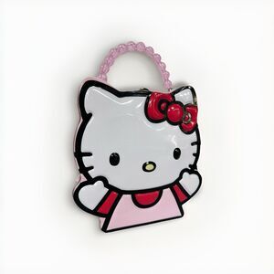 BIN3 #2 Hello Kitty Metal Tin Lunchbox Bag Purse Tin Box Co Sanrio Gift Decor